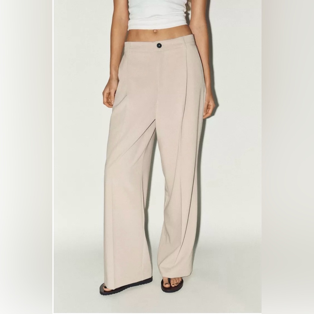 ZARA…. PLEATED PANTS
